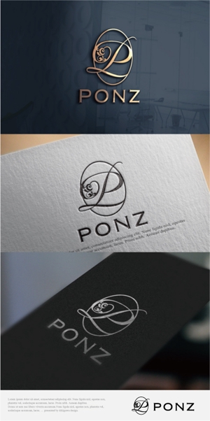 drkigawa (drkigawa)さんの飲食店経営　株式会社PONZ の会社ロゴデザインへの提案