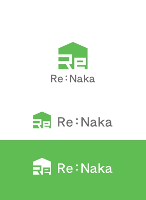 Chappy (chappy02)さんのリフォーム会社『Re:Naka』の名刺やHPのロゴをお願いします。への提案