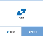 動画サムネ職人 (web-pro100)さんの飲食店経営　株式会社PONZ の会社ロゴデザインへの提案