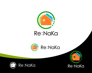 Suisui (Suisui)さんのリフォーム会社『Re:Naka』の名刺やHPのロゴをお願いします。への提案