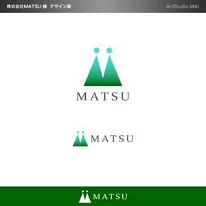 ArtStudio MAI (minami-mi-natz)さんの株式会社MATSUのロゴへの提案