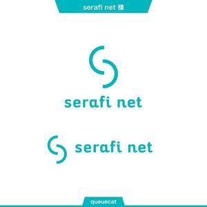 queuecat (queuecat)さんのネットショップサイト「serafi net」のロゴへの提案