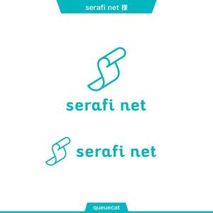 queuecat (queuecat)さんのネットショップサイト「serafi net」のロゴへの提案