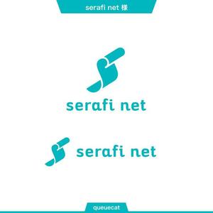 queuecat (queuecat)さんのネットショップサイト「serafi net」のロゴへの提案