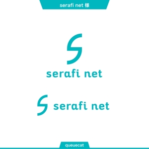 queuecat (queuecat)さんのネットショップサイト「serafi net」のロゴへの提案