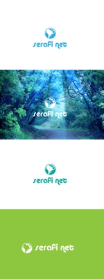 red3841 (red3841)さんのネットショップサイト「serafi net」のロゴへの提案