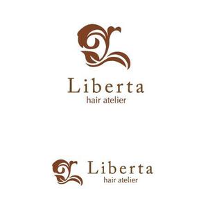 jukebox ()さんの美容室「liberta」のロゴ作成への提案
