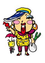 森本利 (toshi-morimori)さんの大阪のおばちゃん キャラクターデザイン（バス予約サイトで使用）への提案