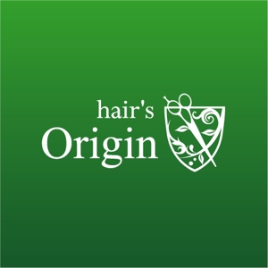 mako_369 (mako)さんの「hair's Origin」のロゴ作成への提案