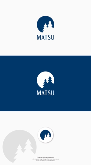 plus color (plus_color)さんの株式会社MATSUのロゴへの提案