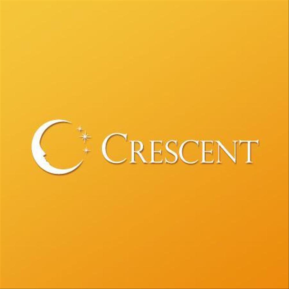 「クレセント　CRESCENT」のロゴ作成