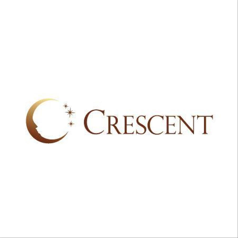 「クレセント　CRESCENT」のロゴ作成