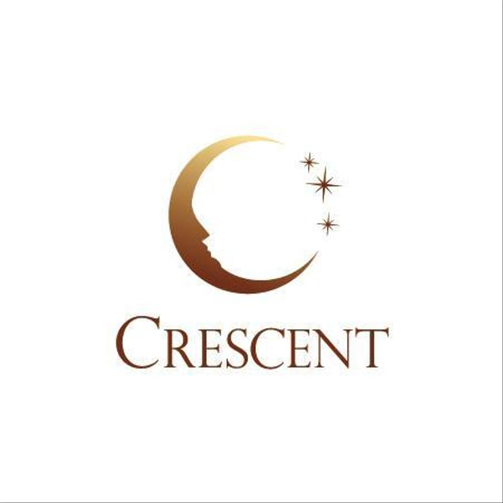 「クレセント　CRESCENT」のロゴ作成