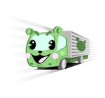 tamatsune (tamatsune)さんのトラック+クマのキャラクターデザインへの提案