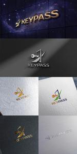 lightworker (lightworker)さんの精神疾患（うつ病など）の方の就労復帰のための支援施設「KEYPASS」のロゴへの提案