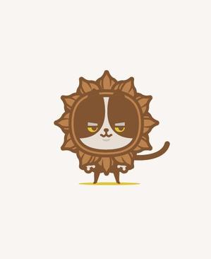 masato_illustrator (masato)さんのライオンにあこがれるネコのキャラクターデザインへの提案