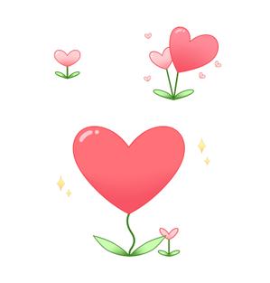 望月ユウ (motiyuki)さんのハートのイラストへの提案