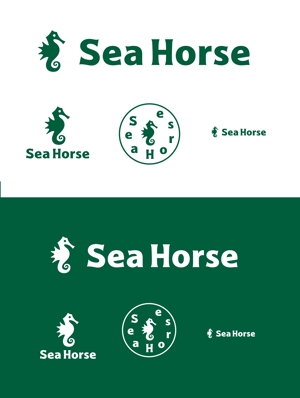 megaroさんの「Sea Horse」のロゴ作成への提案
