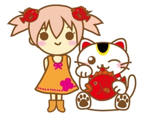 nanami06さんの人形焼き店・招き猫のキャラクター製作への提案
