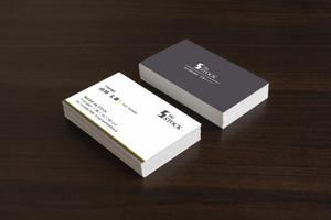 towate (towate)さんの投資顧問会社「株式会社 the STOCK」の名刺デザインへの提案