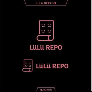 queuecat (queuecat)さんの新規メディア『LüLü REPO（ルルレポ）』のロゴ作成への提案