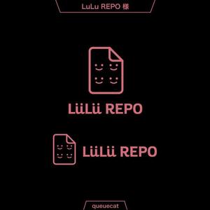 queuecat (queuecat)さんの新規メディア『LüLü REPO（ルルレポ）』のロゴ作成への提案