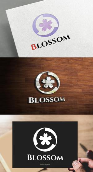 athenaabyz ()さんの美容室「Blossom」のロゴへの提案