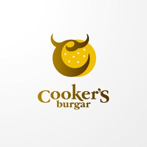 ＊ sa_akutsu ＊ (sa_akutsu)さんの「cooker's  ニューコッカーズバーガー」のロゴ作成への提案