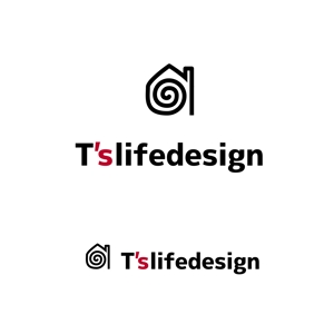 mochi (mochizuki)さんの「T's lifedesign」のロゴ作成への提案