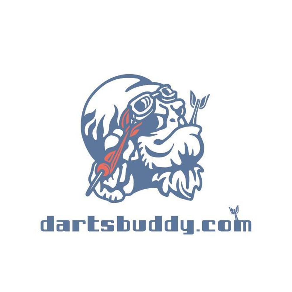 「dartsbuddy.com」のロゴ作成