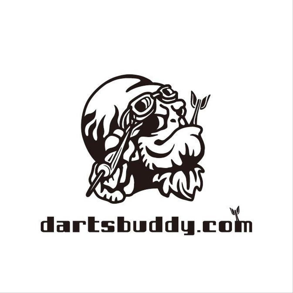 「dartsbuddy.com」のロゴ作成