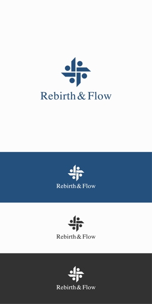 designdesign (designdesign)さんのコンサルティング会社「Rebirth&Flow」のロゴ　への提案