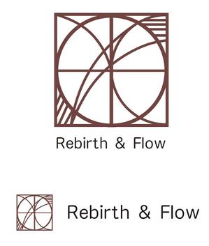 田中　威 (dd51)さんのコンサルティング会社「Rebirth&Flow」のロゴ　への提案