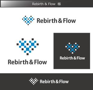 FISHERMAN (FISHERMAN)さんのコンサルティング会社「Rebirth&Flow」のロゴ　への提案