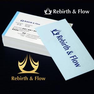 KOZ-DESIGN (saki8)さんのコンサルティング会社「Rebirth&Flow」のロゴ　への提案