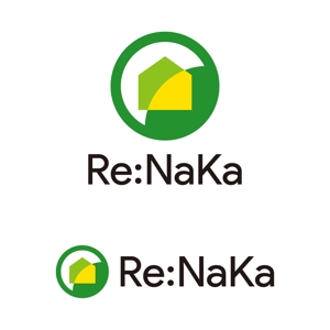 tsujimo (tsujimo)さんのリフォーム会社『Re:Naka』の名刺やHPのロゴをお願いします。への提案