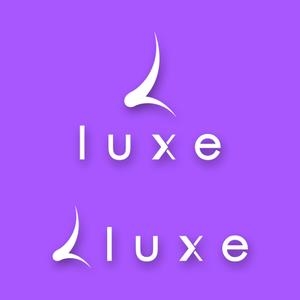 stack (stack)さんのまつ毛エクステサロン「luxe」のロゴへの提案