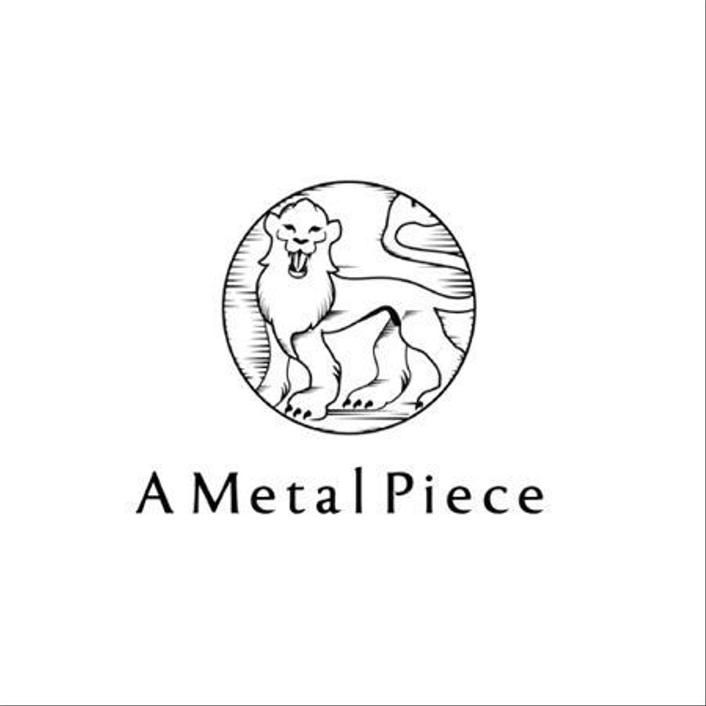 「A Metal Piece」のロゴ作成（商標登録なし）