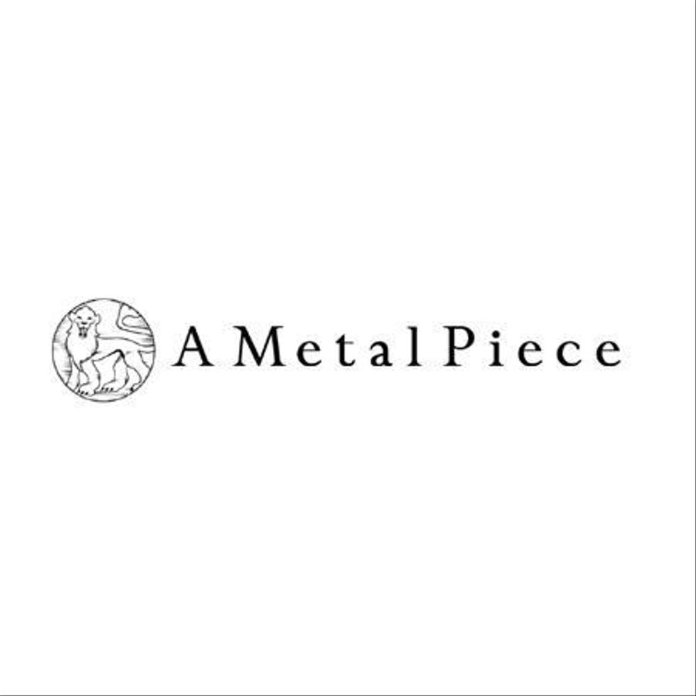 「A Metal Piece」のロゴ作成（商標登録なし）