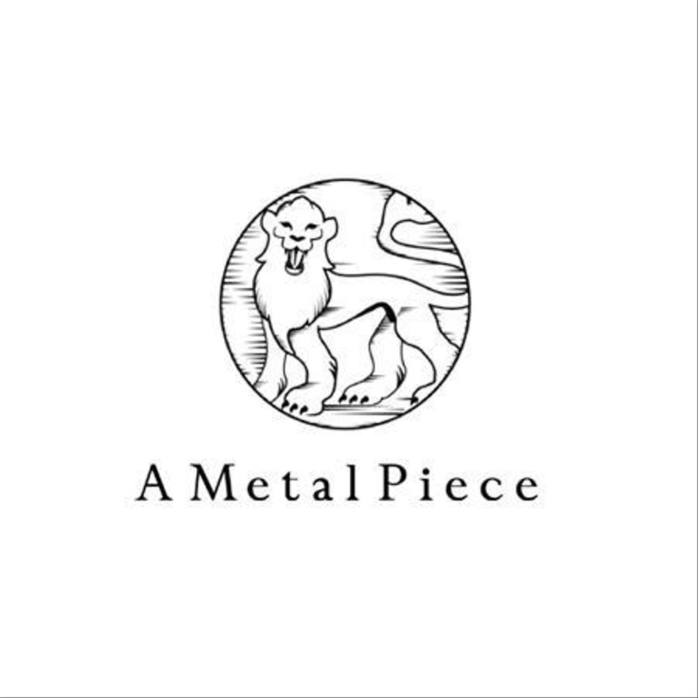 「A Metal Piece」のロゴ作成（商標登録なし）