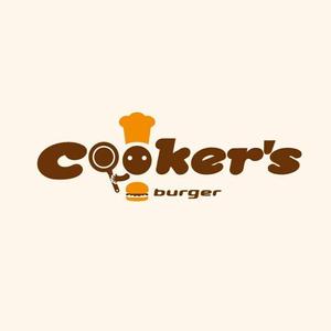 J wonder (J-wonder)さんの「cooker's  ニューコッカーズバーガー」のロゴ作成への提案