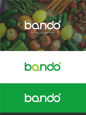 forever (Doing1248)さんの青果流通特化型コミュニケーションプラットフォーム「bando」のロゴへの提案