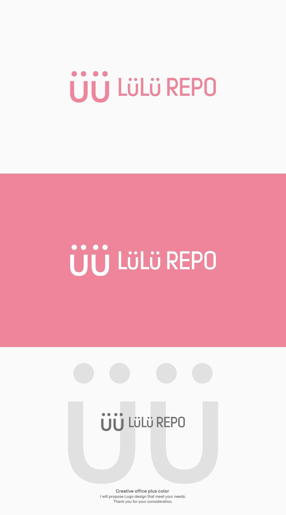 新規メディア『LüLü REPO（ルルレポ）』のロゴ作成