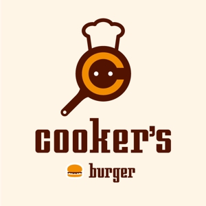 J wonder (J-wonder)さんの「cooker's  ニューコッカーズバーガー」のロゴ作成への提案