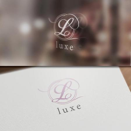 late_design ()さんのまつ毛エクステサロン「luxe」のロゴへの提案