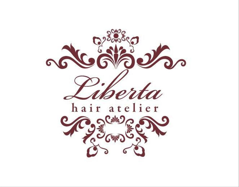 美容室「liberta」のロゴ作成