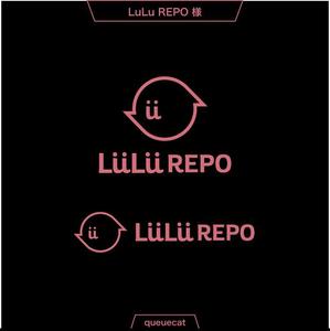 queuecat (queuecat)さんの新規メディア『LüLü REPO（ルルレポ）』のロゴ作成への提案