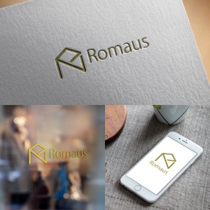 DeiReiデザイン (DeiRei)さんの株式会社Romaus　不動産業のロゴへの提案