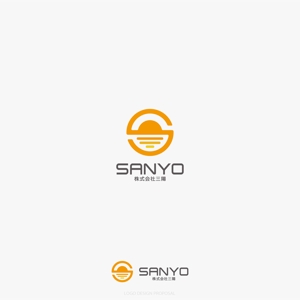 WDO (WD-Office)さんの建設業、 株式会社三陽(SANYO)のロゴへの提案