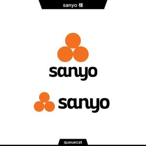 queuecat (queuecat)さんの建設業、 株式会社三陽(SANYO)のロゴへの提案